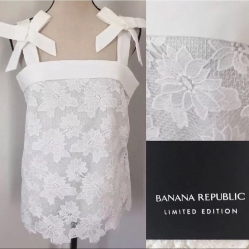 NWT BR Limited Edition Lace Top